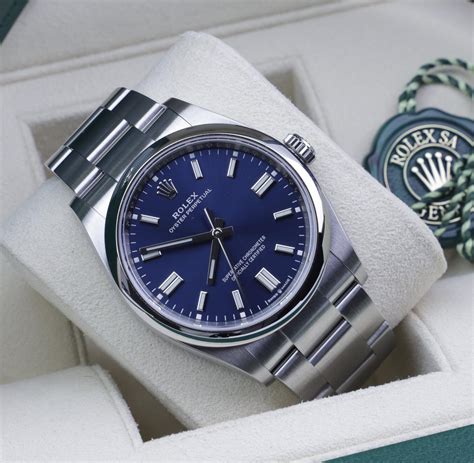 rolex oyster perpetual date perpetual blue|rolex oyster perpetual color chart.